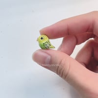 Image 1 of Green Budgie figurine