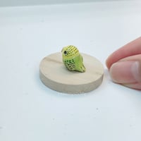 Image 5 of Green Budgie figurine