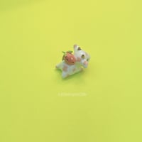 Image 4 of Strawberry cow figurine