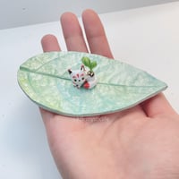 Image 1 of Kitsune fox leaf ring dish