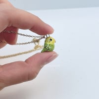 Image 5 of Green budgie necklace 