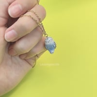 Image 3 of Blue budgie necklace