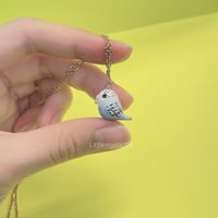 Image 4 of Blue budgie necklace