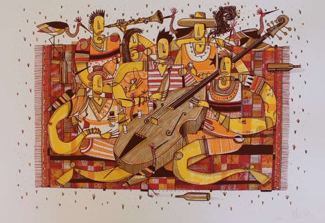 "CONTRETEMPS AU BORD DU LAC"