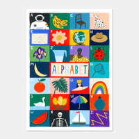 Image 1 of Alphabet Poster 