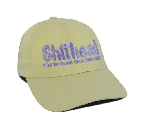 Image of Shithead Dad Hat / Pastel Yellow