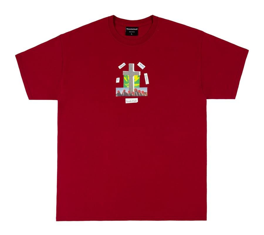 Image of Graveyard Tee / Cherry Red