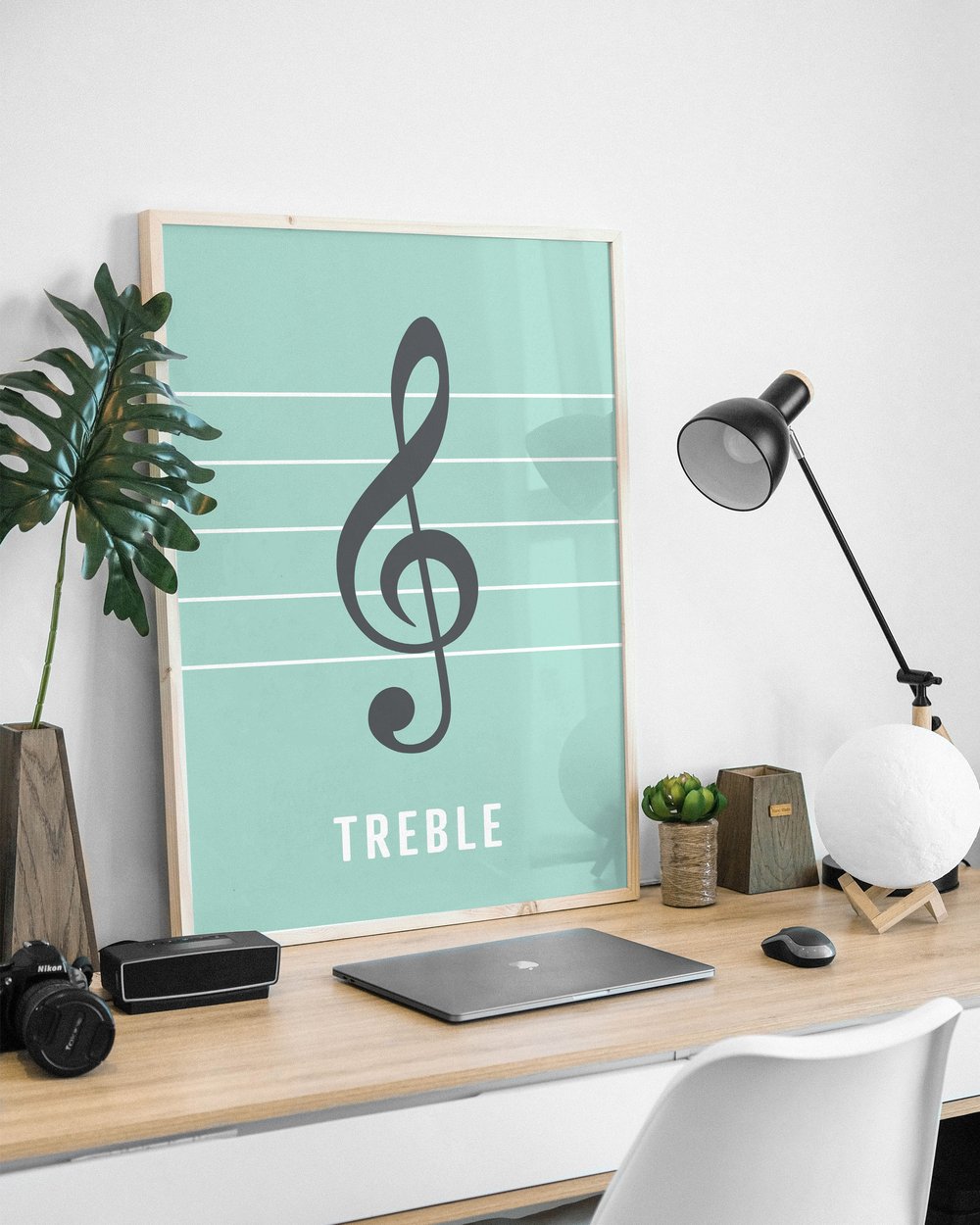 Image of Treble Bass Clef Prints