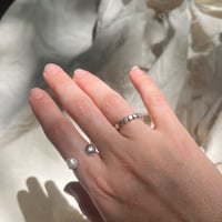 Image 4 of OPEN PEARL RING