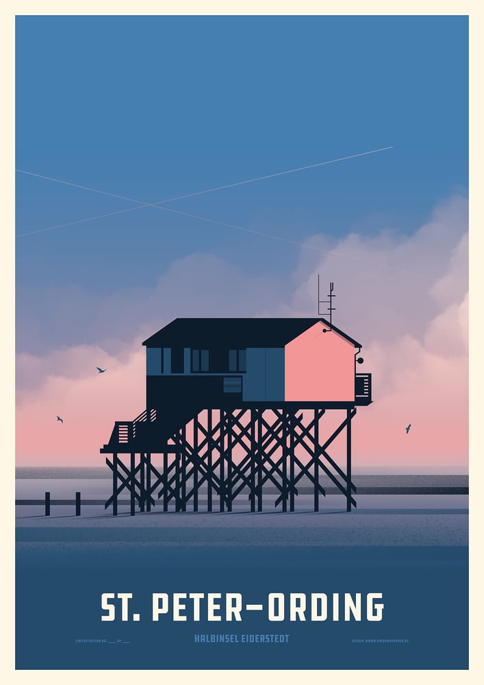 Image of St. Peter-Ording | Screenprint