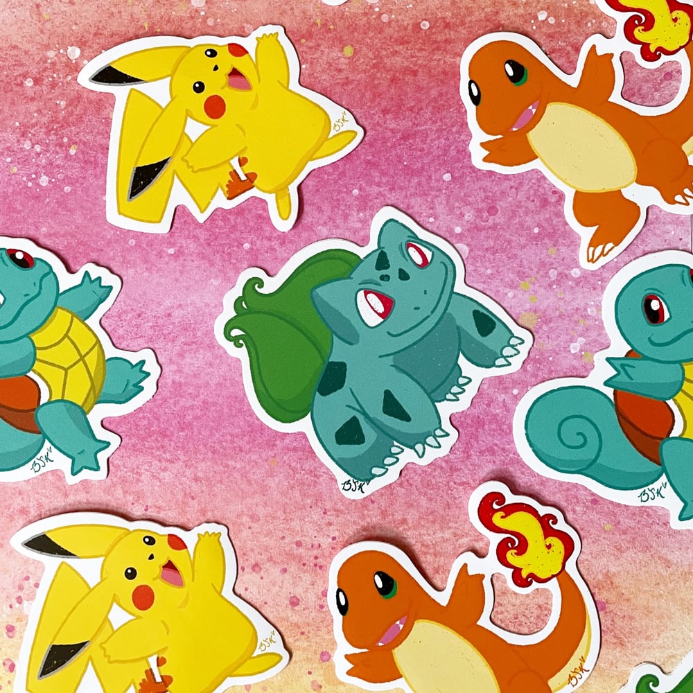 Image of Pokemon Stickers (Choose 1)