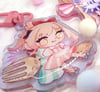 ✦Genshin Impact | Teyvat's Diner Glitter acrylic charms✦