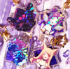  ✦K/DA Holographic keychains✦