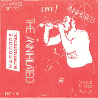 Image 1 of ROT-003: The Annihilated - "Live at Damage Is Done Fest" Cassette