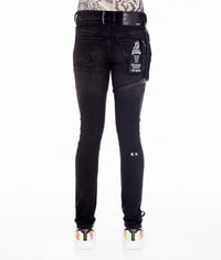 Image 2 of Cult of Individuality Men's Punk Moto Skinny Jean