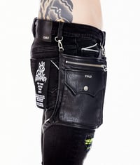 Image 4 of Cult of Individuality Men's Punk Moto Skinny Jean