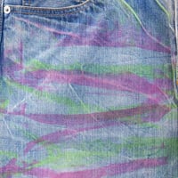 Image 4 of '08 Swagger "Neon Whisker" Denim