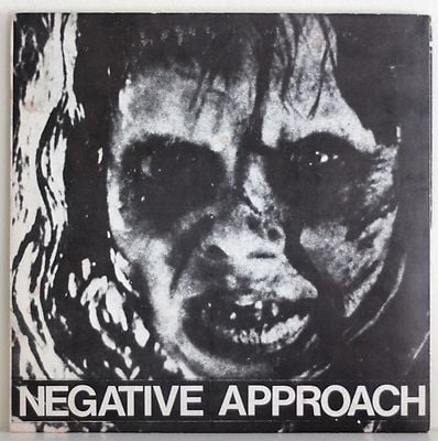 Image of NEGATIVE APPROACH - s/t 7"