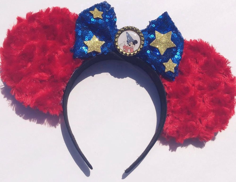 Image of Fluffy sorcerer mouse ears