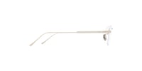 Image 3 of CARTIER SILVER RECTANGLE RIMLESS OPTICAL UNISEX EYEWEAR CT0050O 002