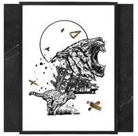 Image 1 of BENGAL TIGER INKTOBER 20