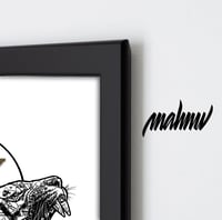 Image 3 of BENGAL TIGER INKTOBER 20