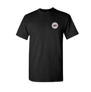 Image of Recordings Logo Black T-Shirt