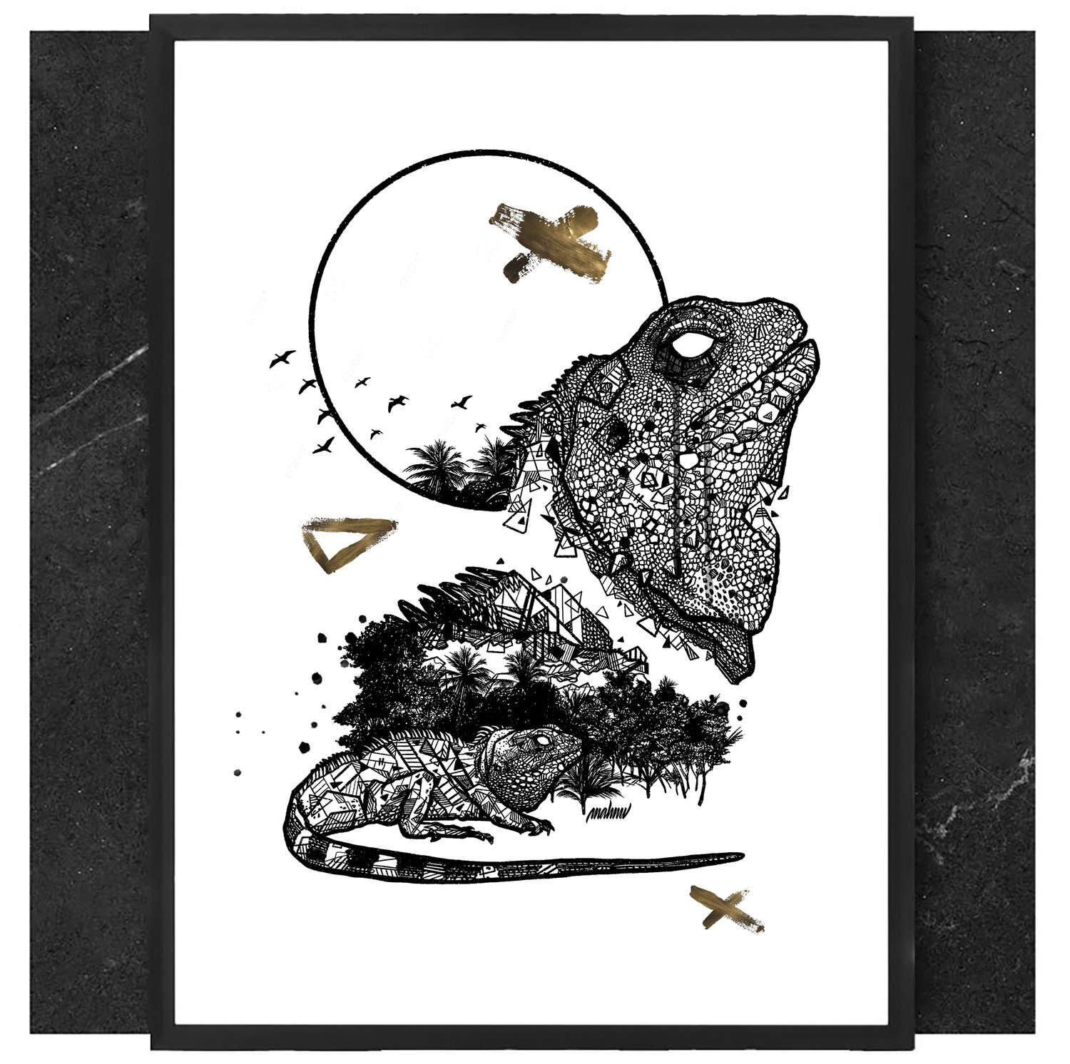 WATER DRAGON INKTOBER 21