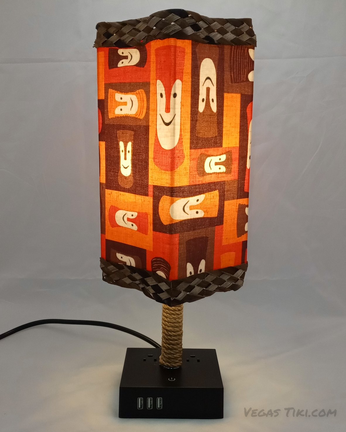 retro tiki lights