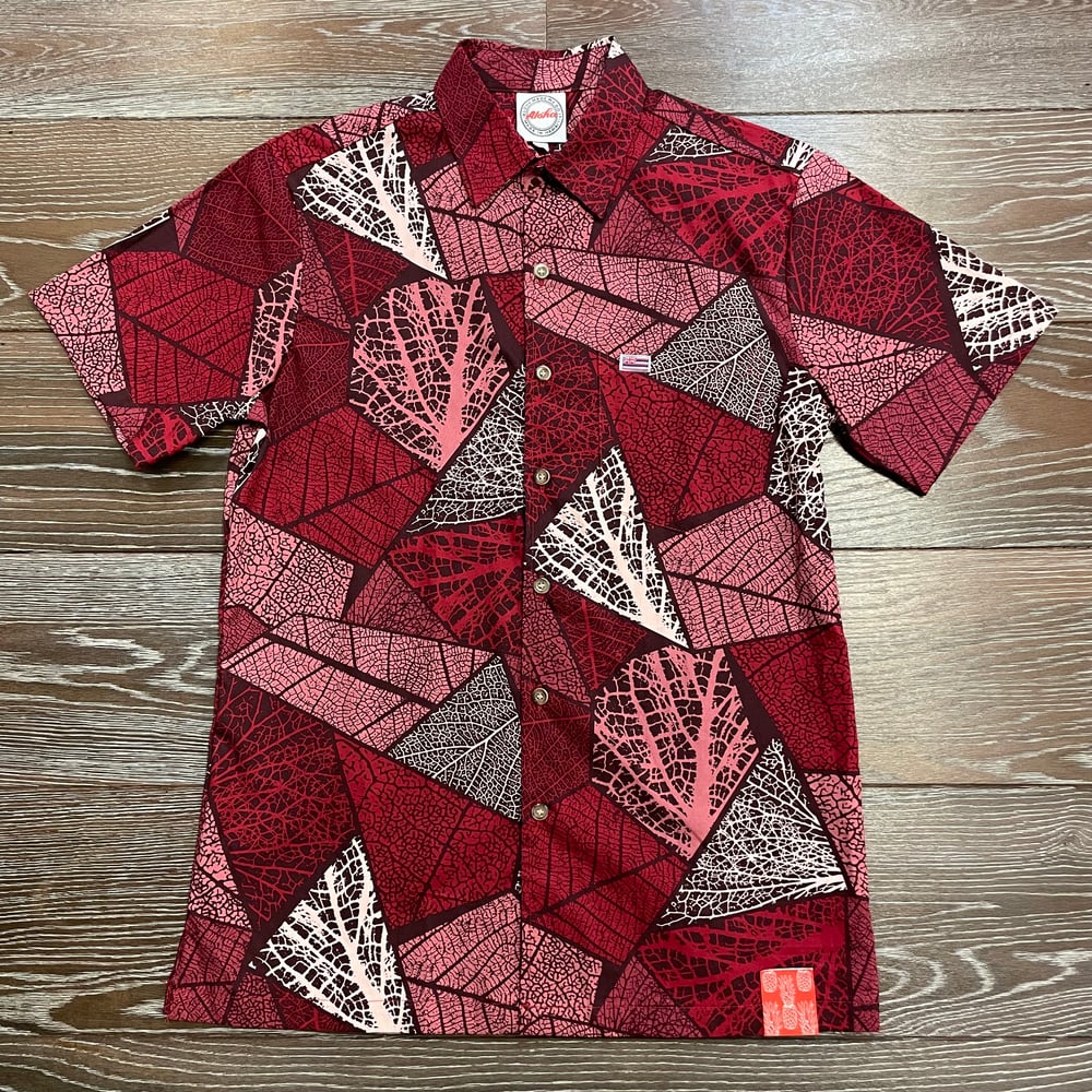 Image of LAAU RED Aloha Shirt