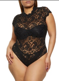 Ps Floral Lace Bodysuits 