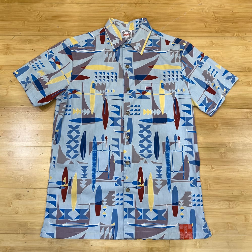 Image of HOE WA'A Aloha Shirt 