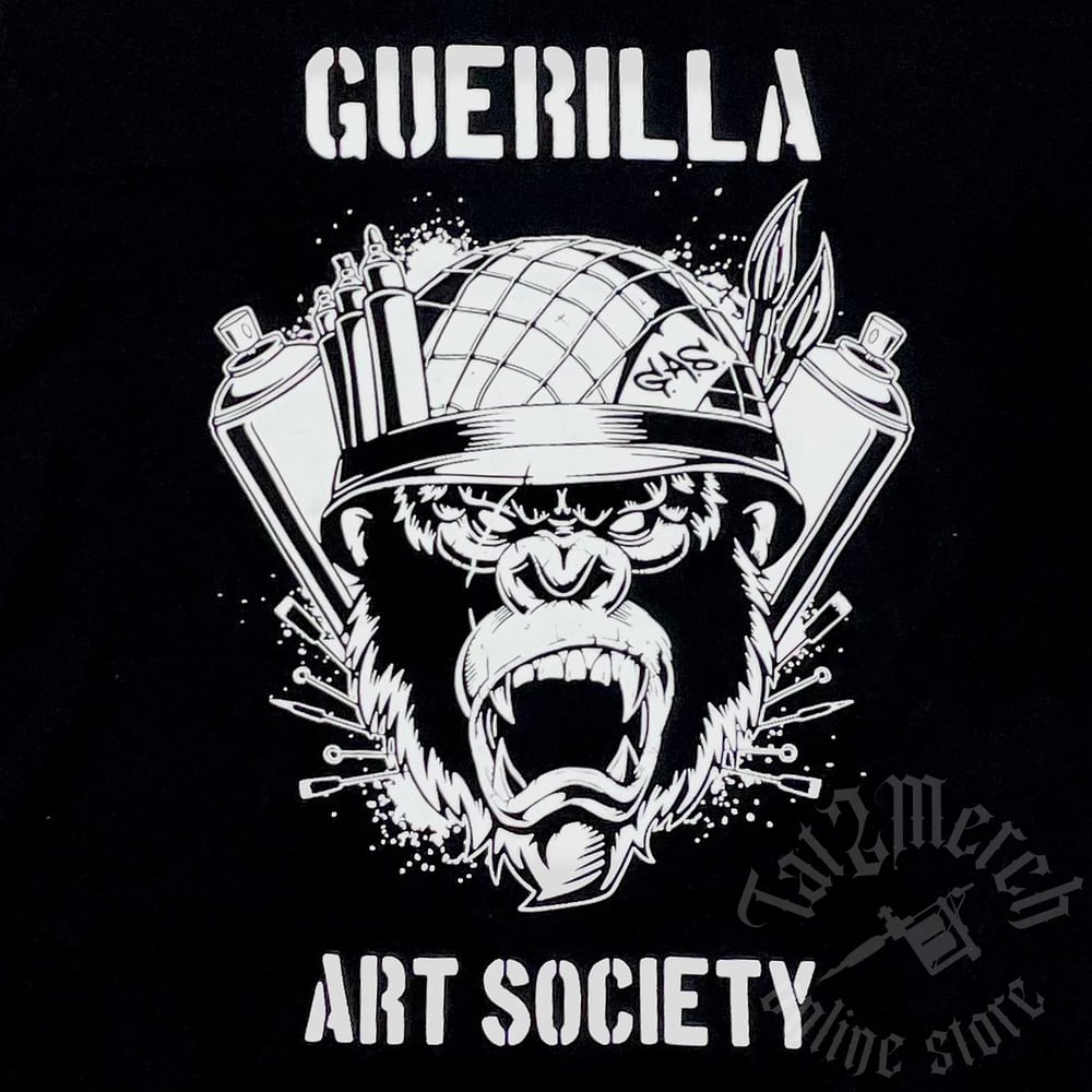 Guerilla Art Society logo tee