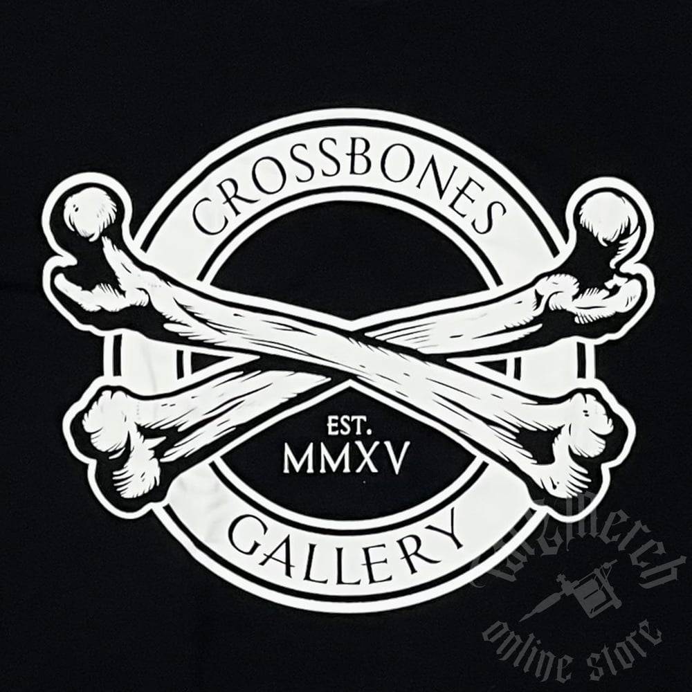 Crossbones Gallery Logo Tee