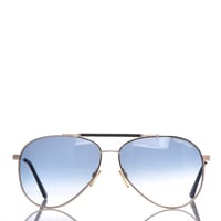 Image 3 of TOM FORD Rick Aviator Sunglasses TF378 Rose Gold Blue