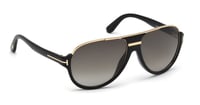 Image 3 of TOM FORD DIMITRY TF334 01P SHINY BLACK/GREEN GRADIENT