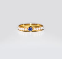 Image 2 of Grace Blue Sapphire Ring