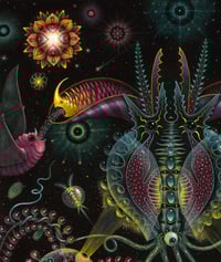 Image 2 of SYMBIOSIS •  An Original Framed Painting 
