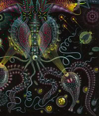 Image 4 of SYMBIOSIS •  An Original Framed Painting 