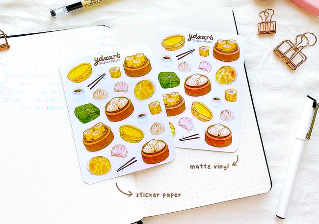 Dim Sum (Ver. B) Sticker Sheet