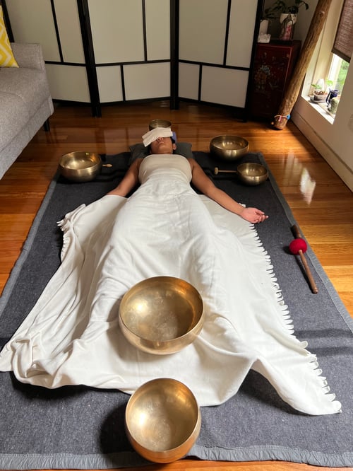 Image of Tibetan Singing Bowl - Sound Healing Meditation