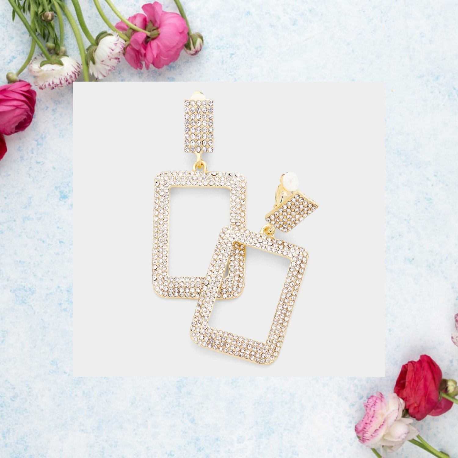 Image of Shaquita Statement Door Knocker Earrings