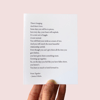 'Together' Card (New Mum of Two)