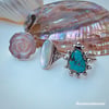 Mystic Rose Pink Mother of Pearl Ring