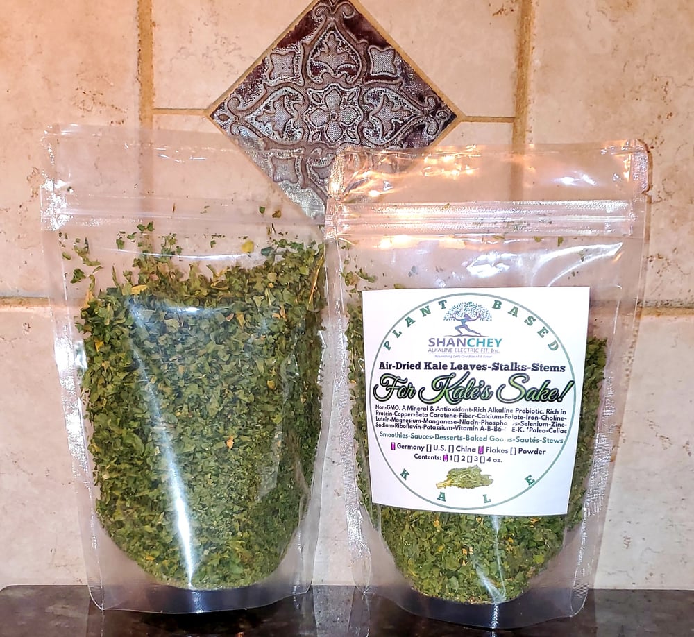 FOR KALE'S SAKE! Kale Vegetable Powder/Flakes. Detoxer-Antiviral-Alzheimer's-Bones-Anorexia-B6-Iron