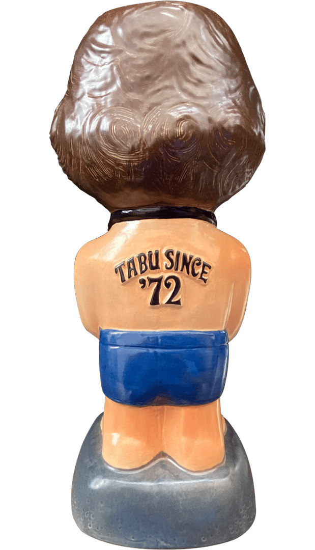 Image of GROOVY GREG TIKI MUG (w/ 1 Surfboard Swizzle Stick)