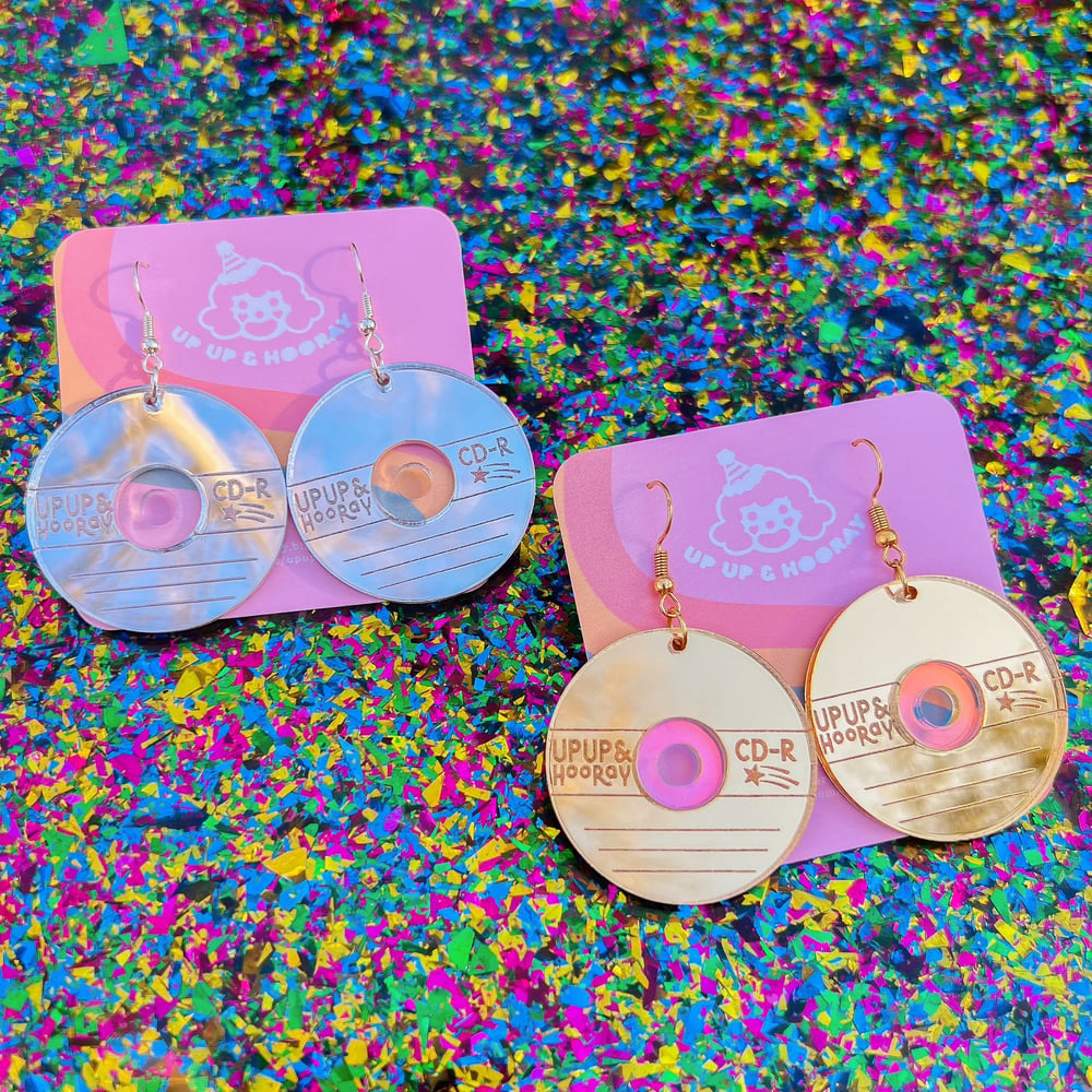 Image of Gold Burned CDs 