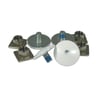Cuff Screw Set - White