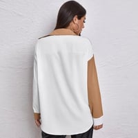 Image 3 of COLOR BLOCK TOP