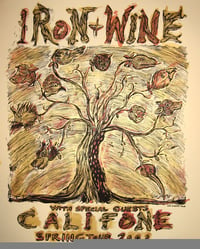 Iron and Wine / Califone Tour poster 